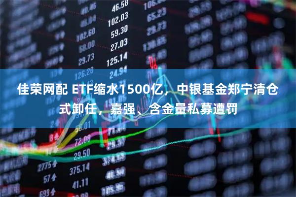 佳荣网配 ETF缩水1500亿，中银基金郑宁清仓式卸任，嘉强、含金量私募遭罚